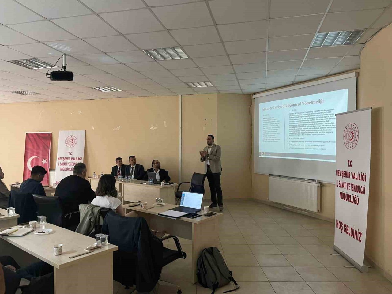 Nevşehir’de Asansörcüler İstişare Etti