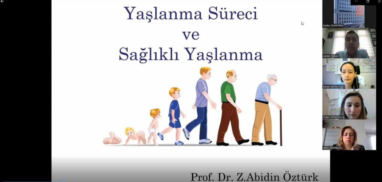 SANKO’da "Elbet bir gün yaşlanacağız" konulu panel