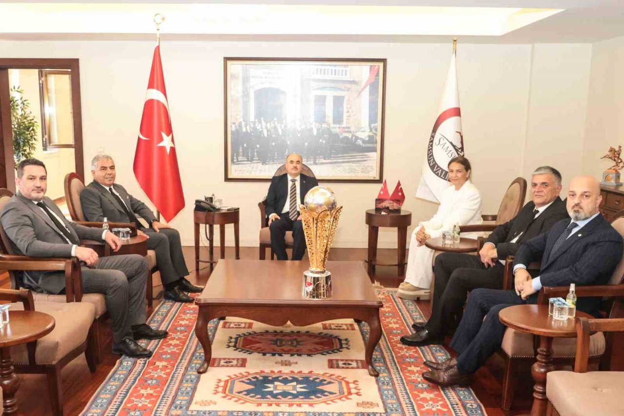 Şampiyonluk kupası, Samsun Valiliği’nde