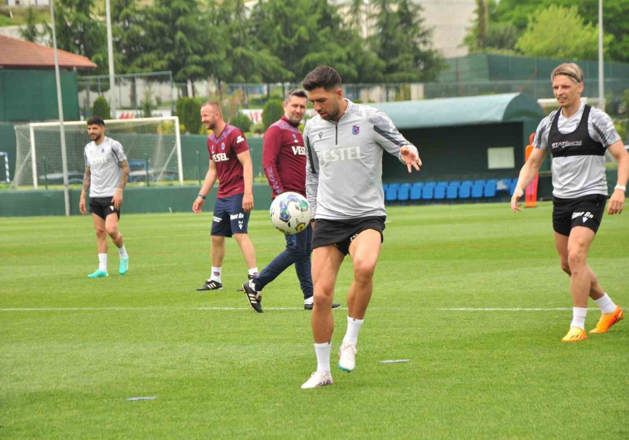 Trabzonspor, Corendon Alanyaspor maçının hazırlıklarını sürdürdü