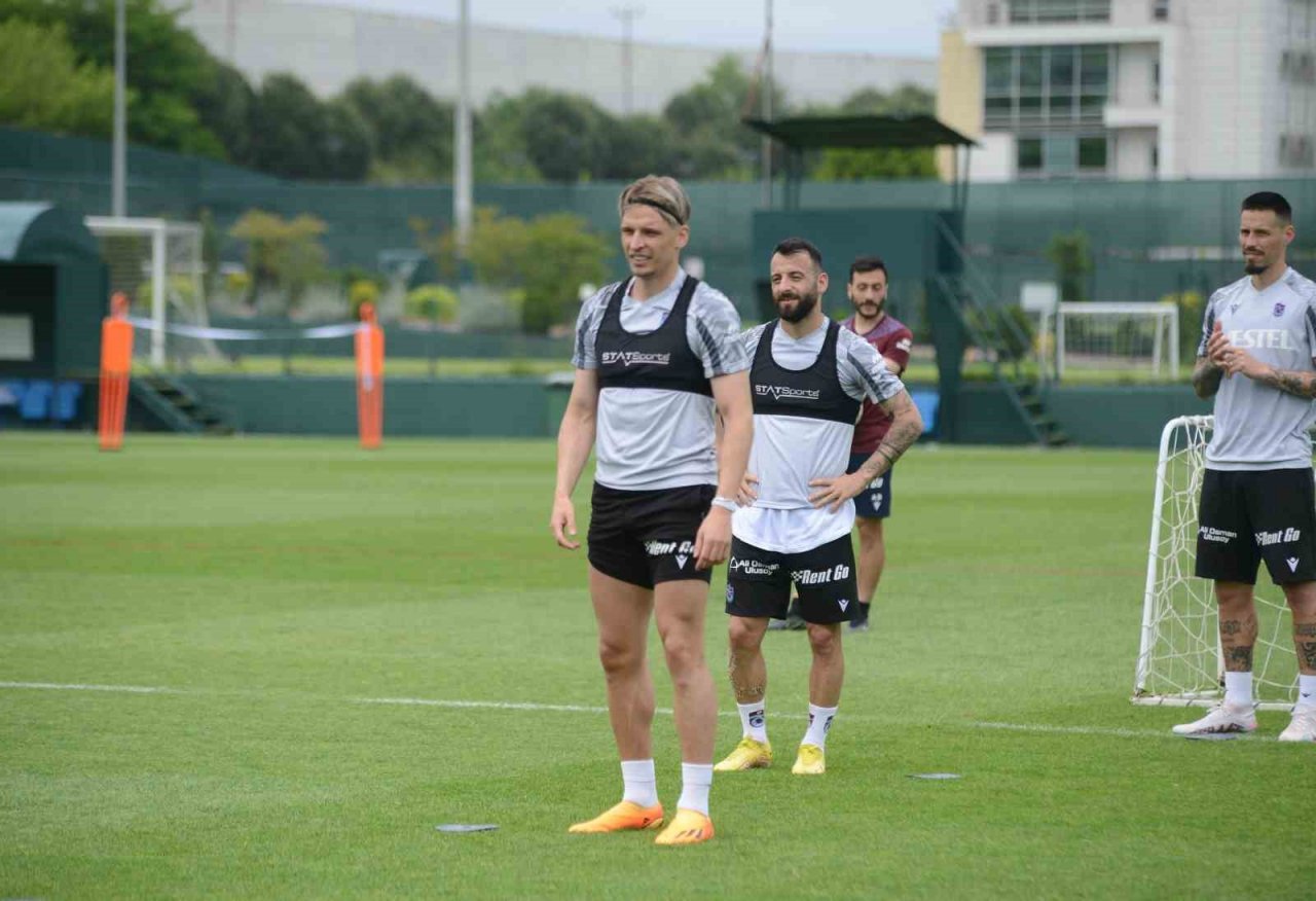 Trabzonspor, Corendon Alanyaspor maçının hazırlıklarını sürdürdü