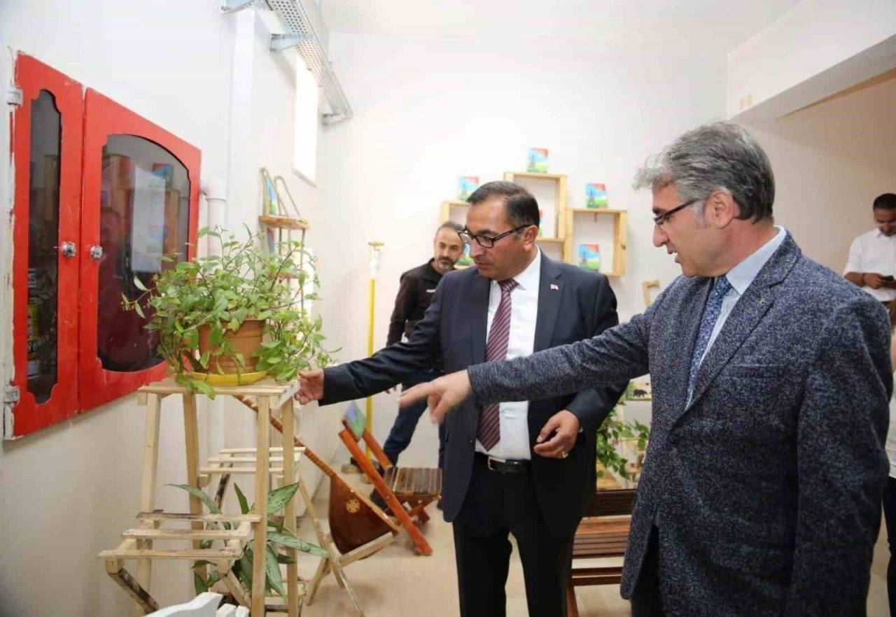 Tunceli Özel Eğitim Mesleki Okulundan yıl sonu sergisi