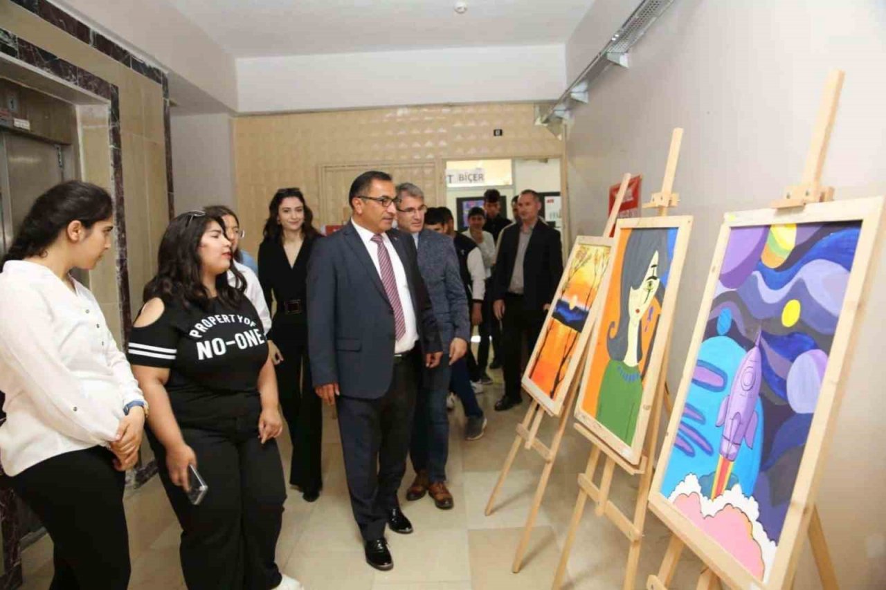 Tunceli Özel Eğitim Mesleki Okulundan yıl sonu sergisi