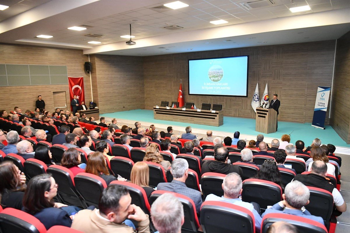 Isparta İl İnsan Hakları İstişare Toplantısı gerçekleştirildi