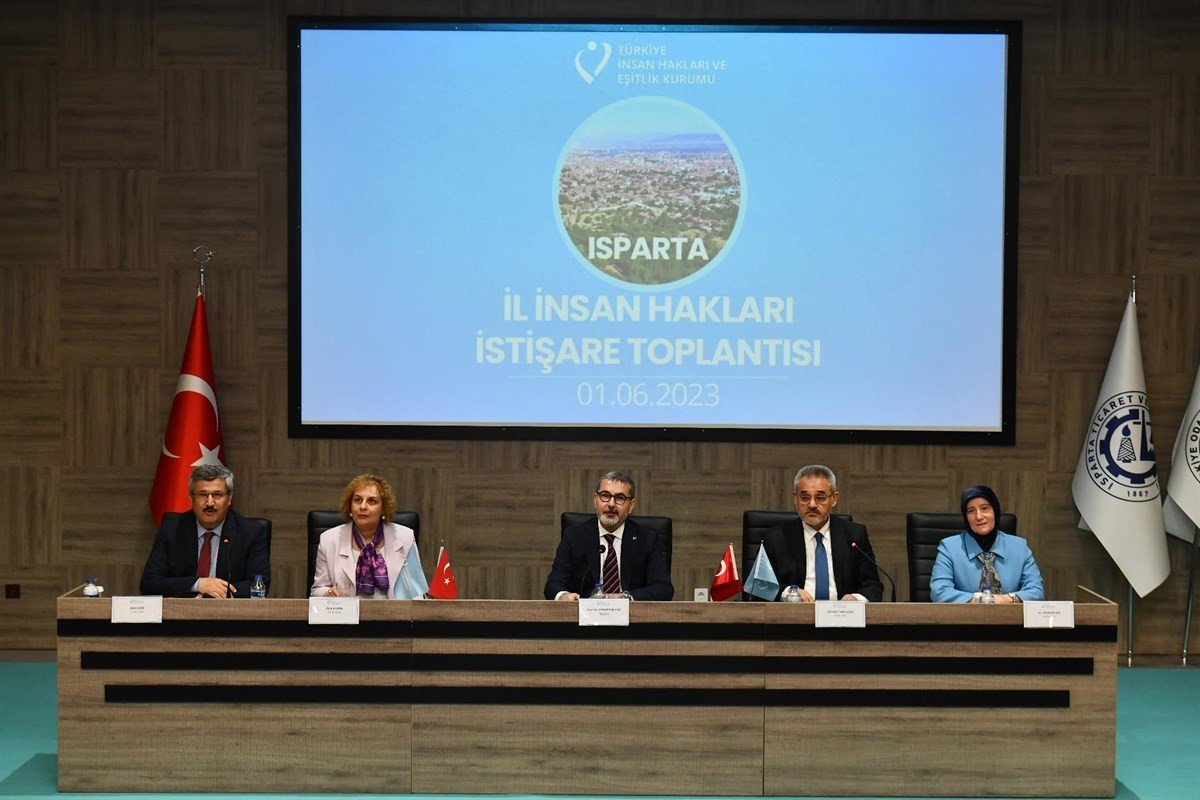 Isparta İl İnsan Hakları İstişare Toplantısı gerçekleştirildi