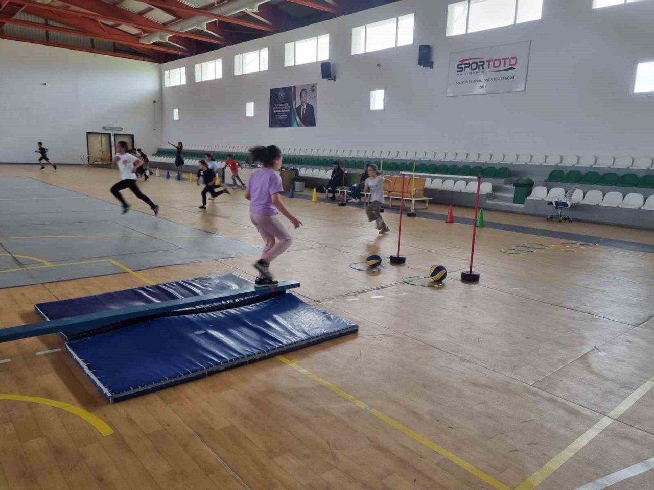 Geleceğin sporcuları “en iyisi” olmak için çalışıyor