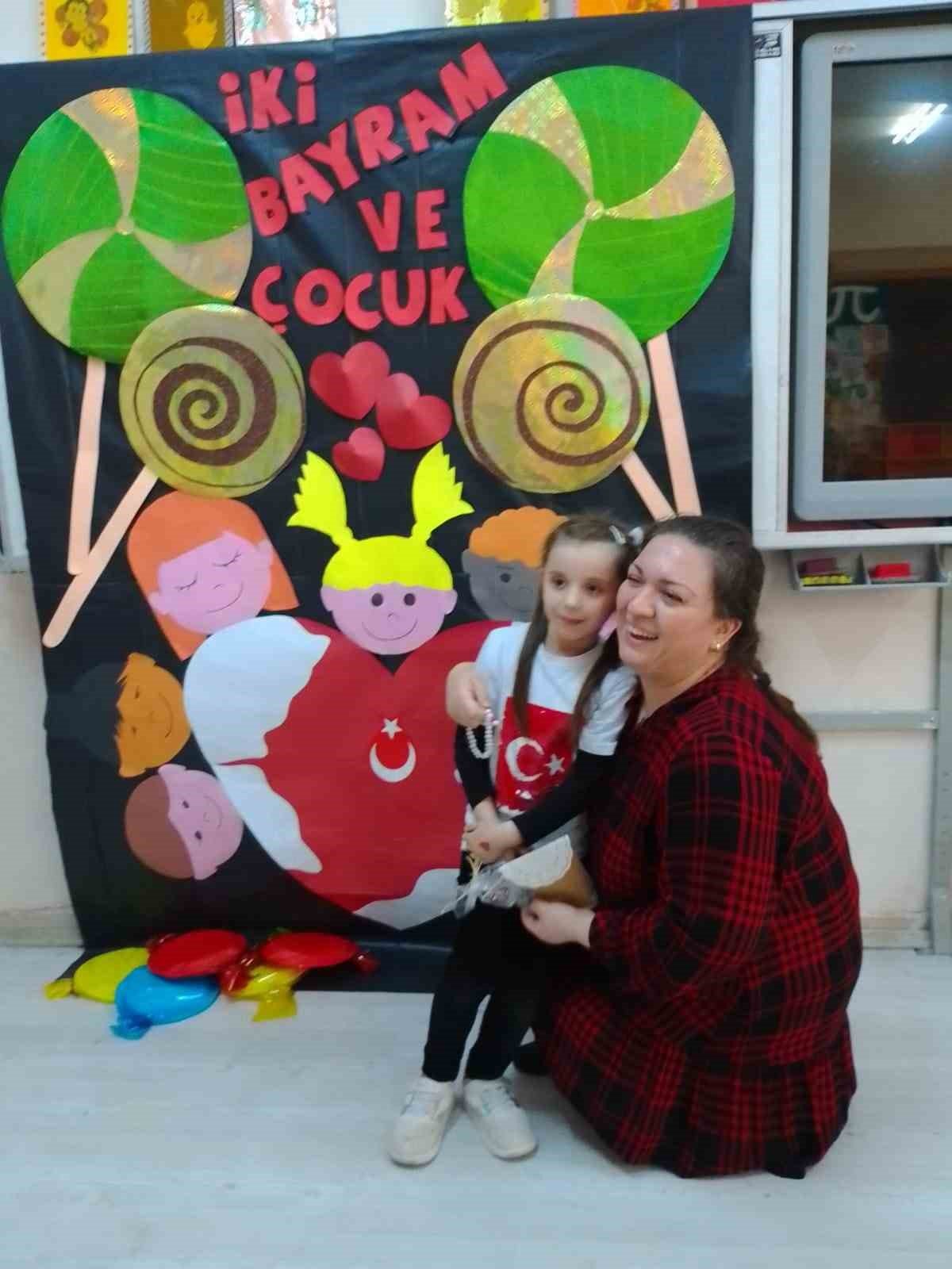 Minikler bu proje ile milli ve manevi değerleri öğrendi