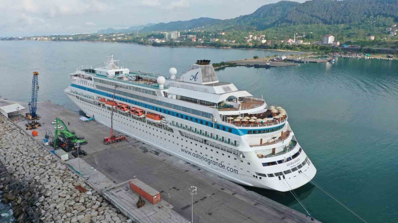 Ordu’da kruvaziyer hareketliliği