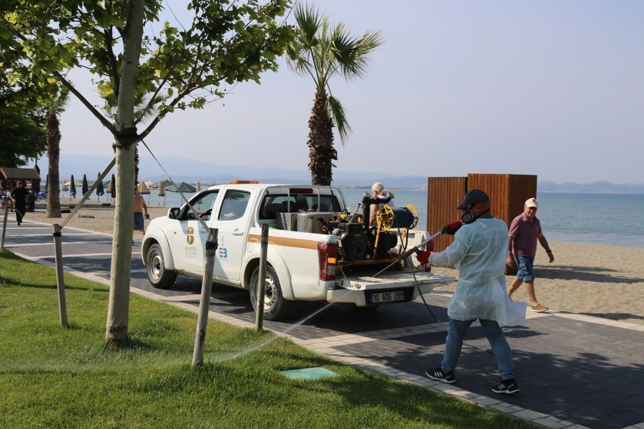 Edremit’te sivrisinek ile mücadeleye hız verildi