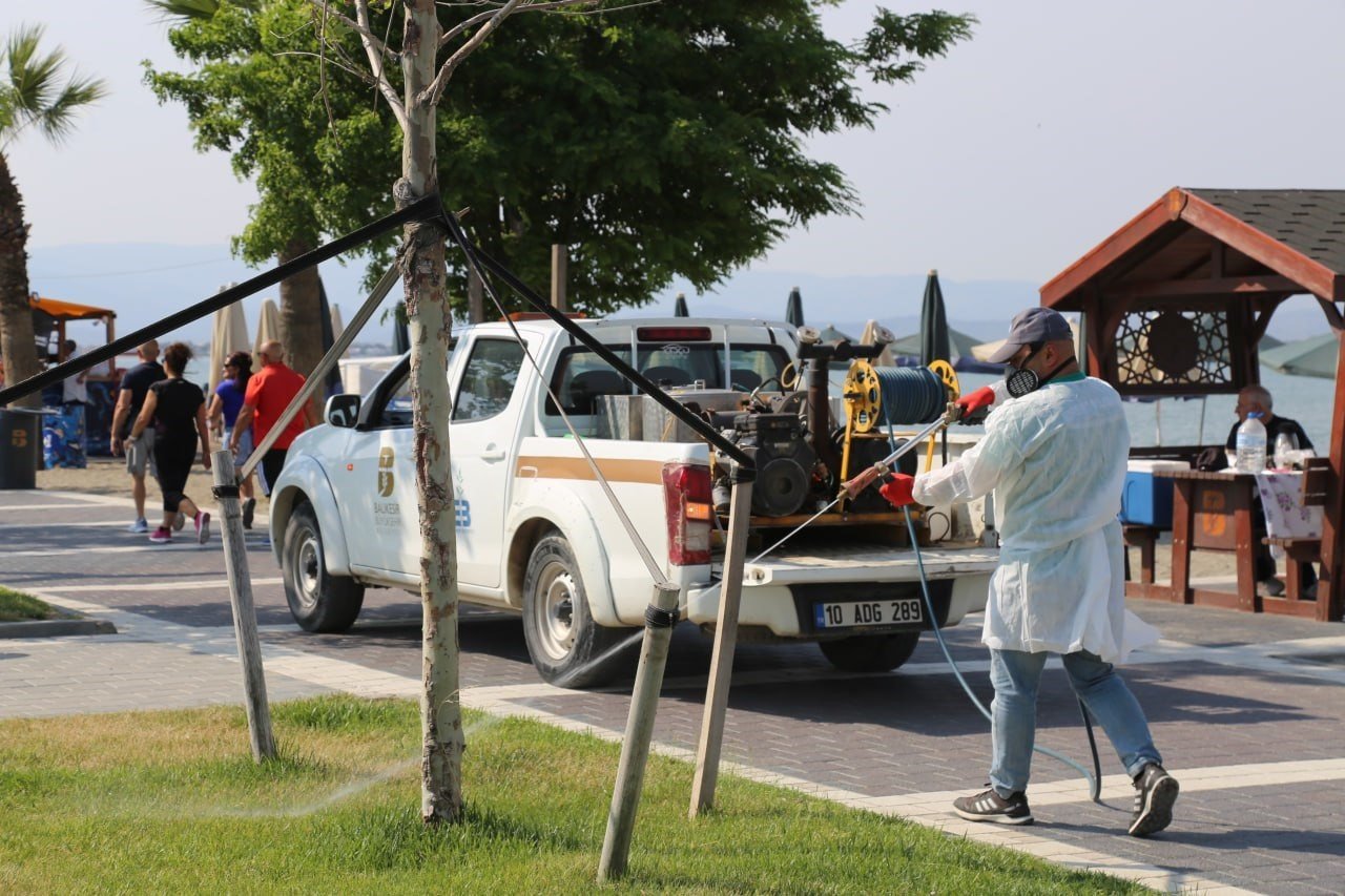 Edremit’te sivrisinek ile mücadeleye hız verildi