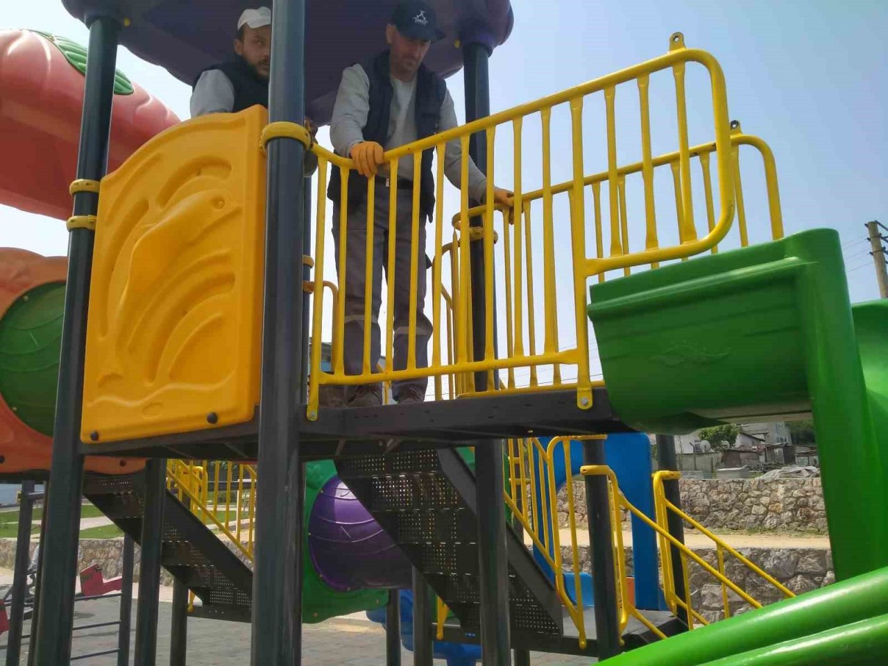 Darıca’da park ve bahçeler yenileniyor