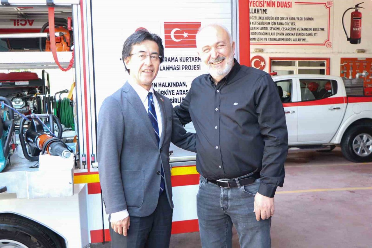Japonya Başkonsolosu Kasahara Çiftlikköy’de