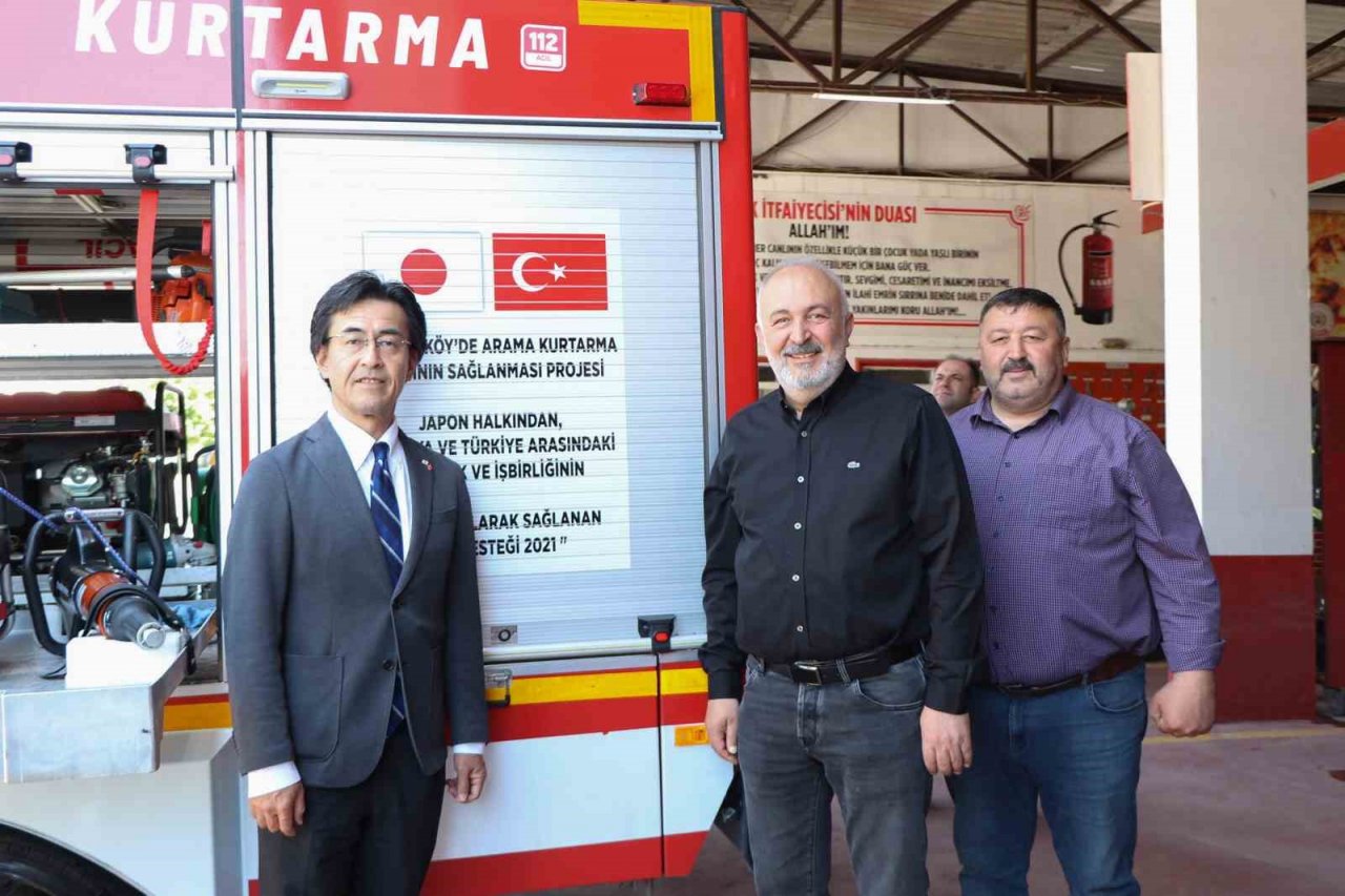 Japonya Başkonsolosu Kasahara Çiftlikköy’de