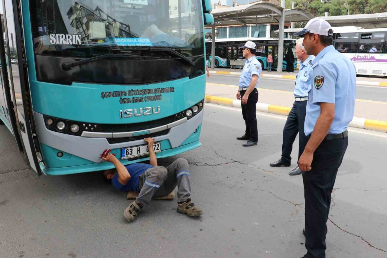 LGS sınavı öncesinde otobüslerdeki havalı kornalar söküldü