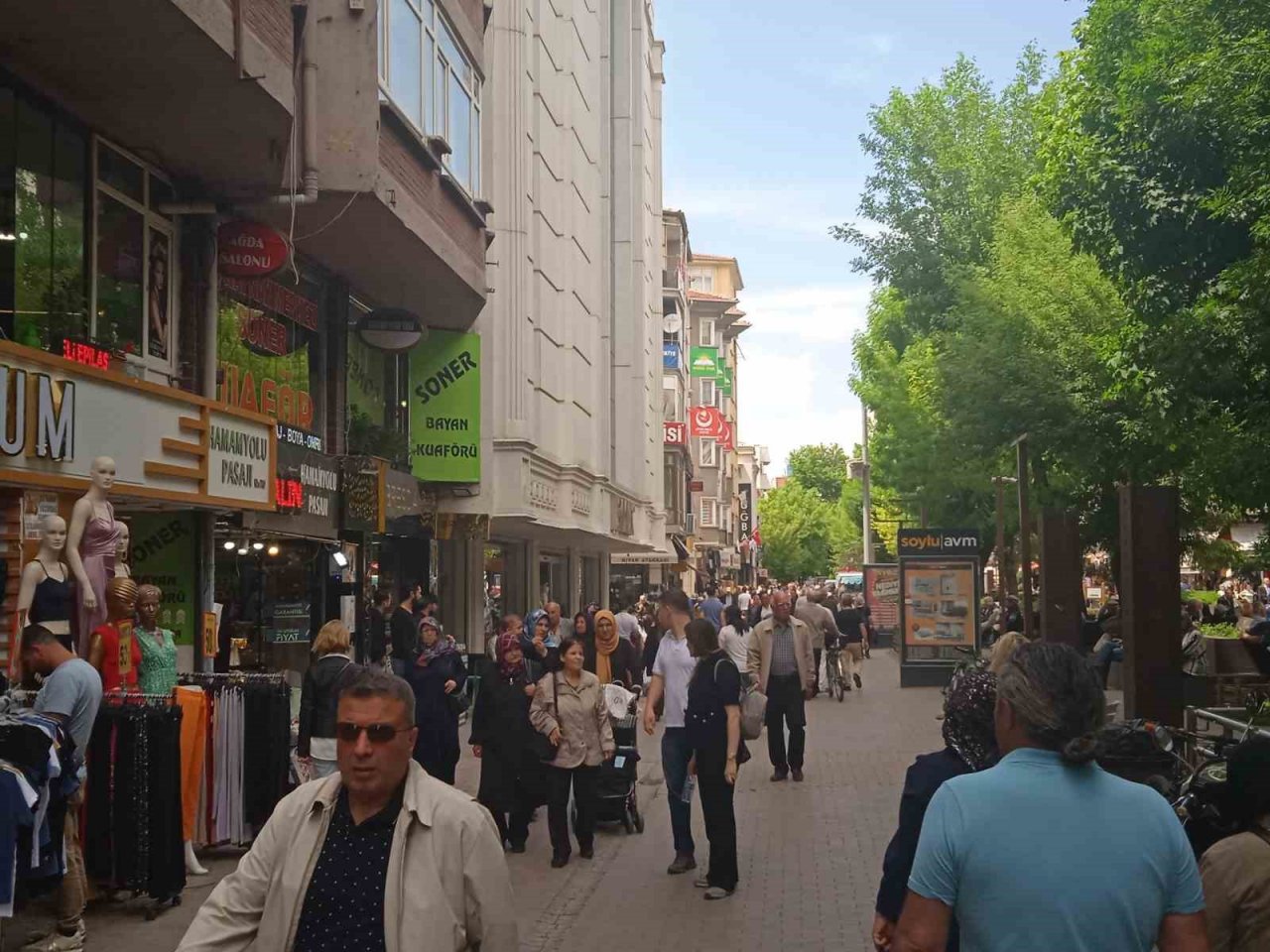 Haziran güneşini görenler dışarı akın etti