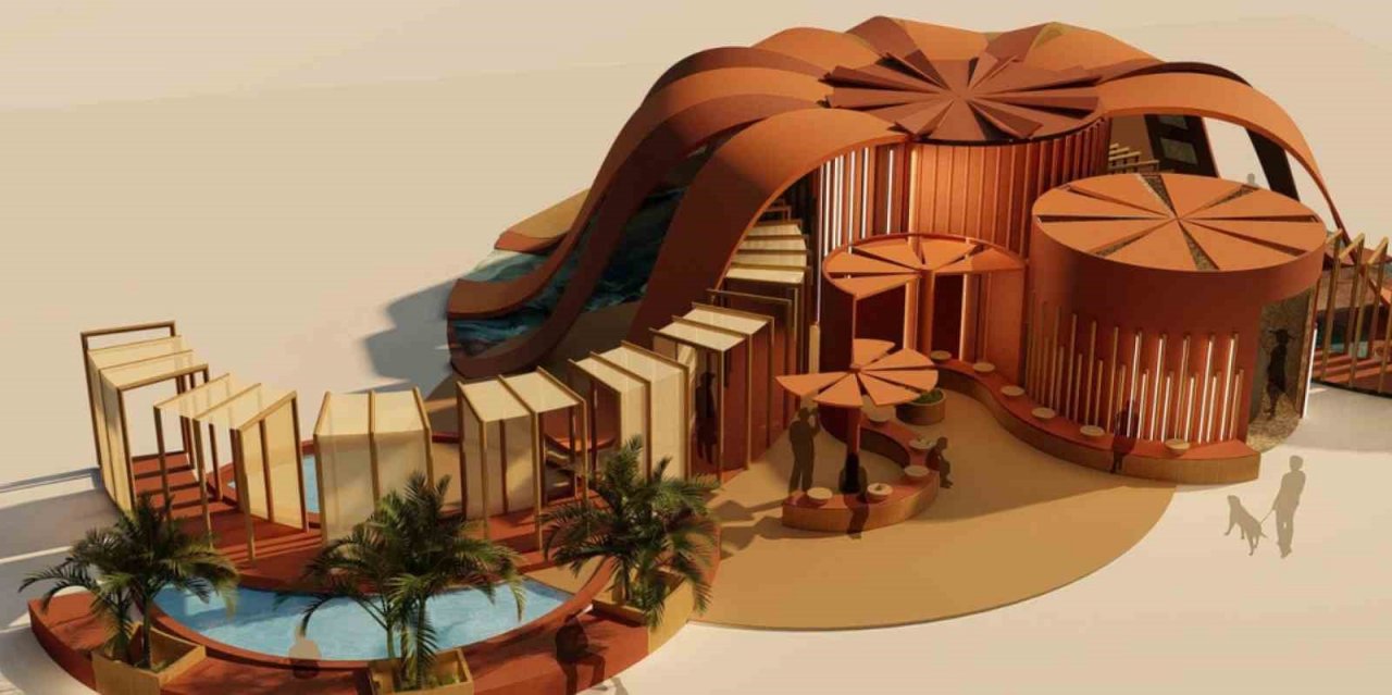 İEÜ’lü gençlerden EXPO için mekan tasarımları