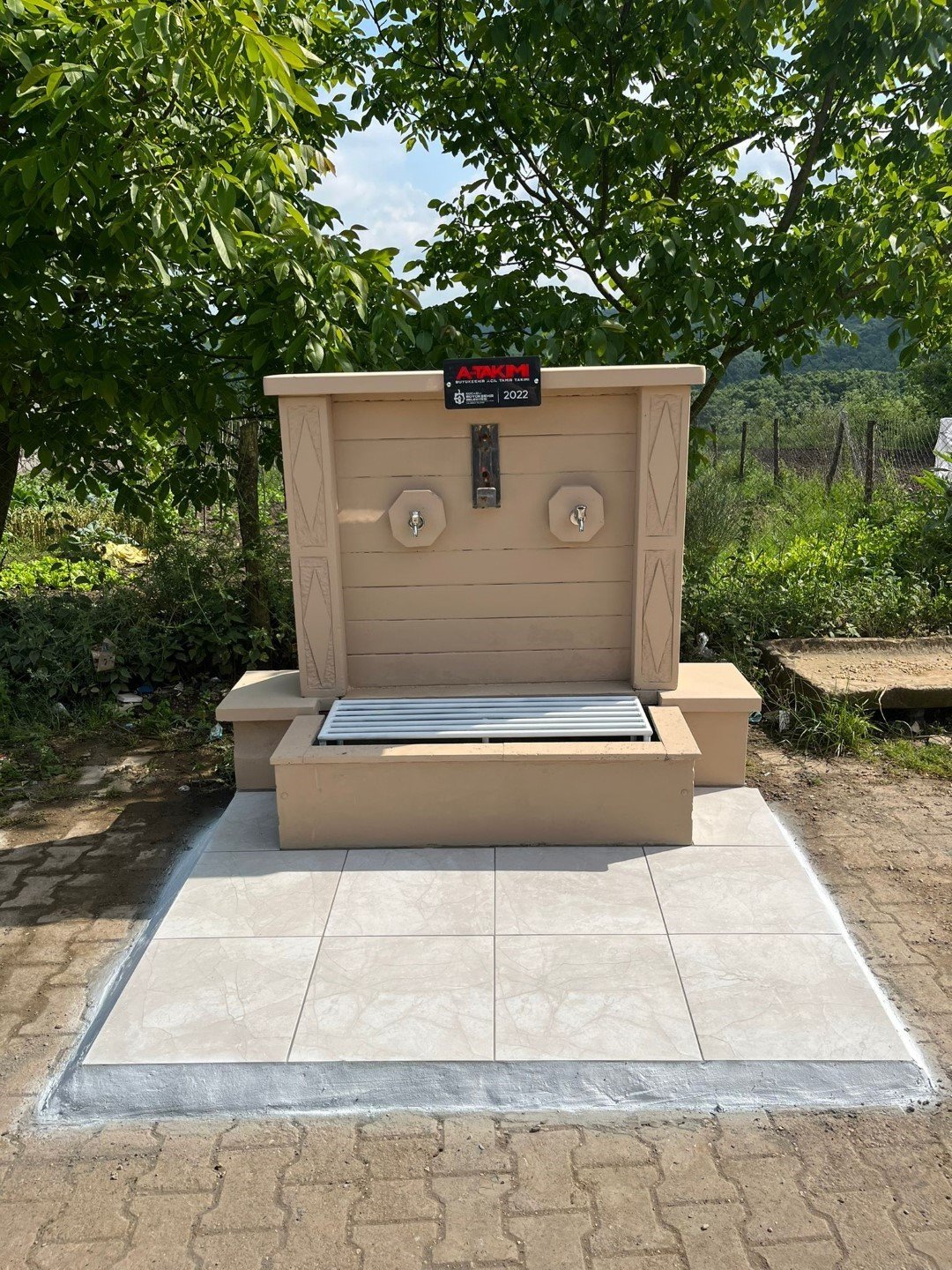 Kandıra Teksen’in lezzetli suyu ile ünlü çeşmesi yenilendi