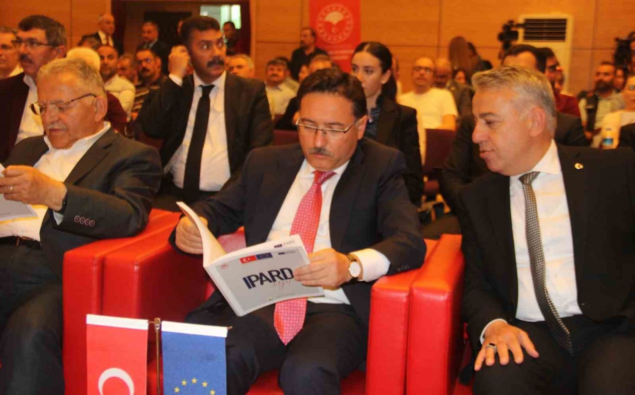 Vali Çiçek: "IPARD’ın Kayseri’de olması; Kayseri’nin kırsal kalkınmasının Kızılelması’dır"