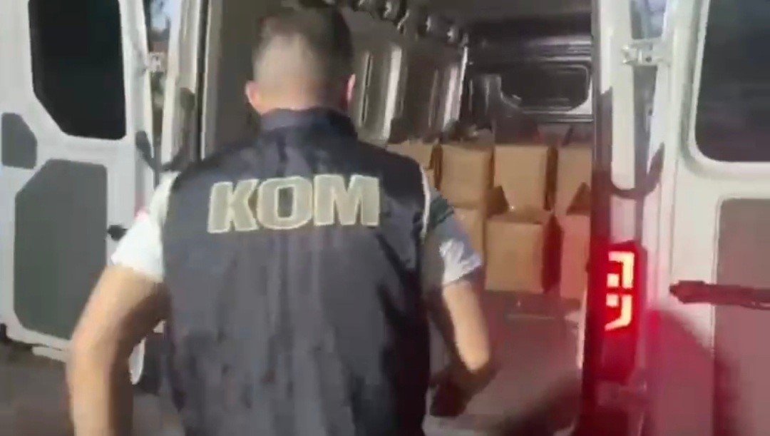 Kayseri’de 2 ton 760 kilo sahte bandrollü tütün ele geçirildi