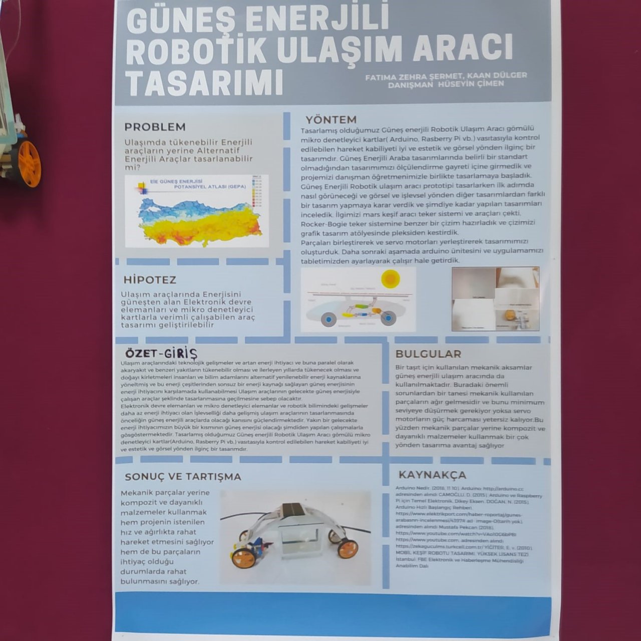 Liseli Genç Bilim Adamları projeleri ile göz kamaştırdı