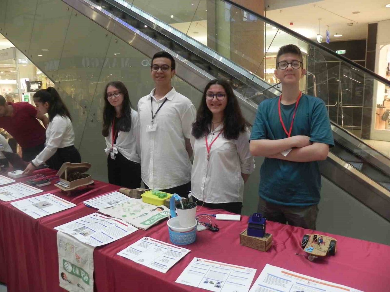 Liseli öğrencilerin Robotik ve Kodlama Sergisi