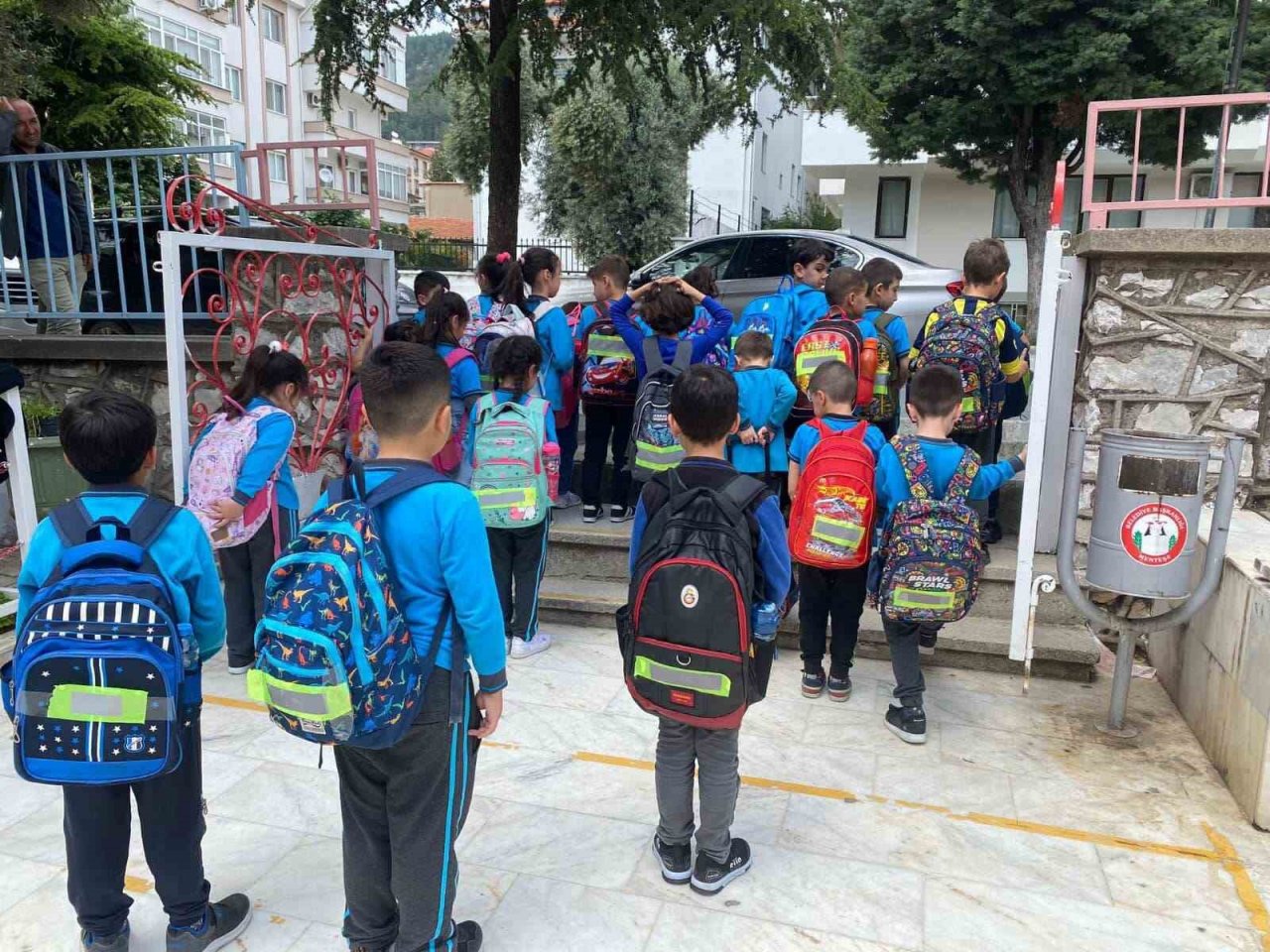 Jandarmadan öğrencilere trafik eğitimi