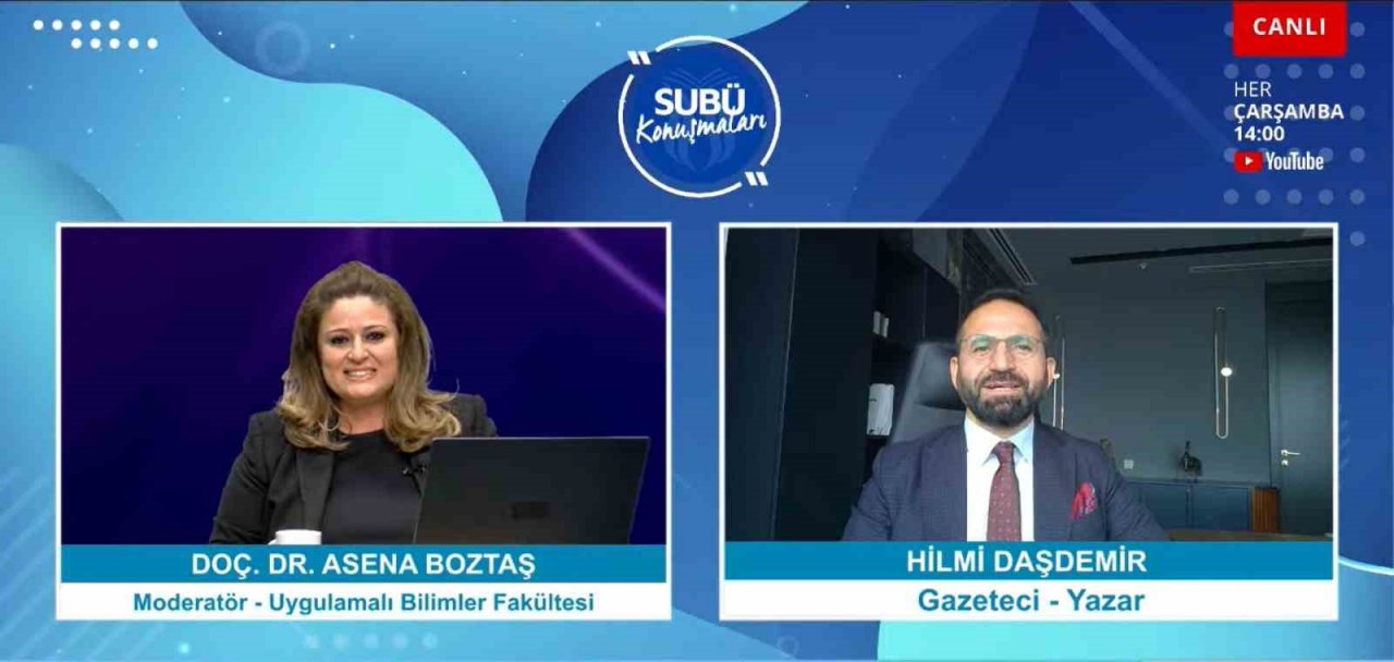 SUBÜ Konuşmaları’nın 53’üncü konuşmacısı Gazeteci-Yazar Daşdemir oldu