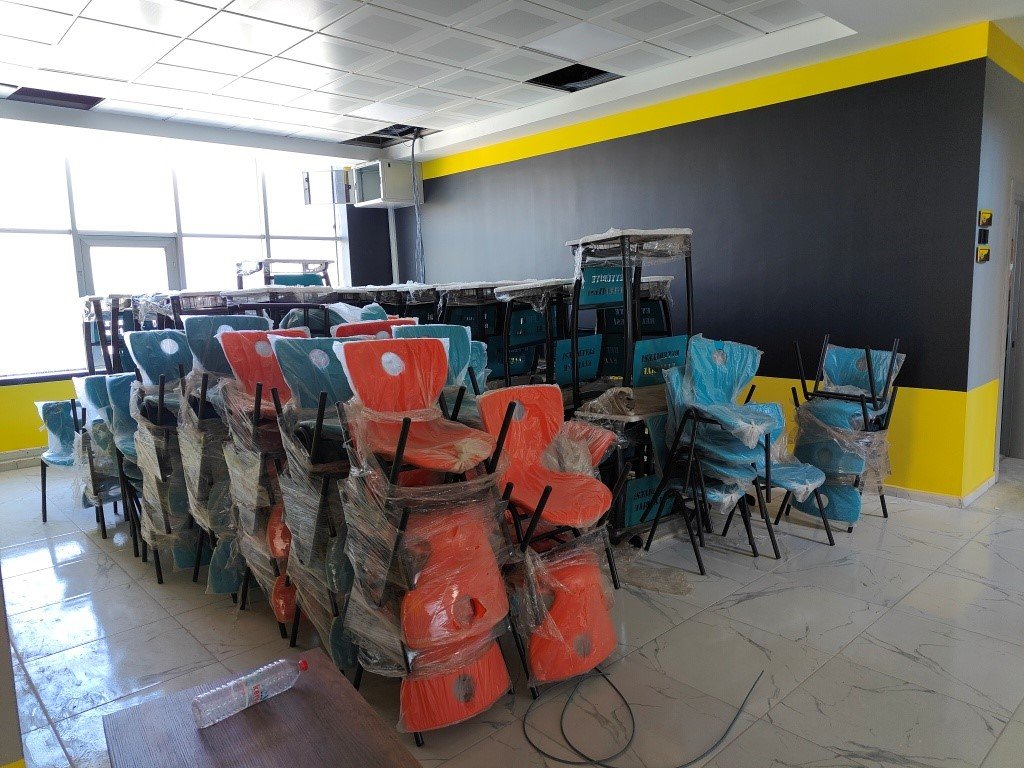 Süleymanşah Gençlik Merkezi donatılıyor