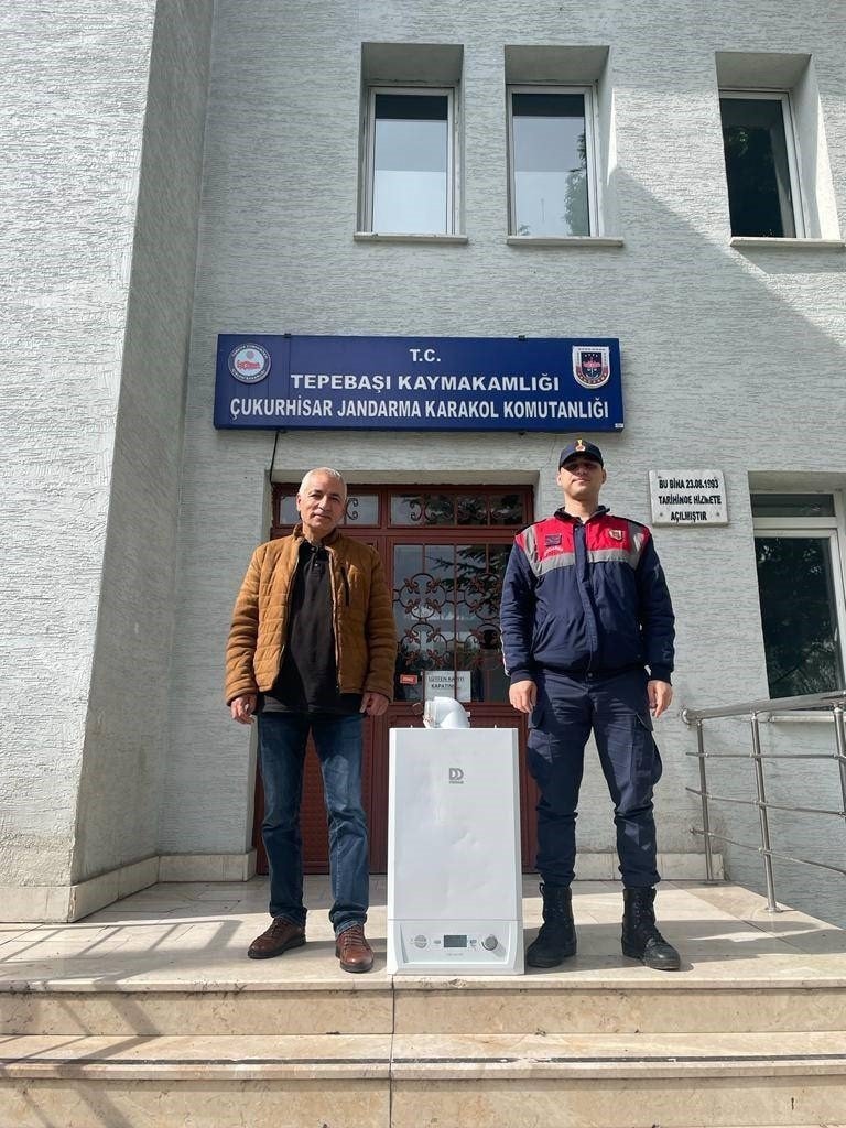 20 bin lira değerindeki kombiyi çalan şahıs yakalandı