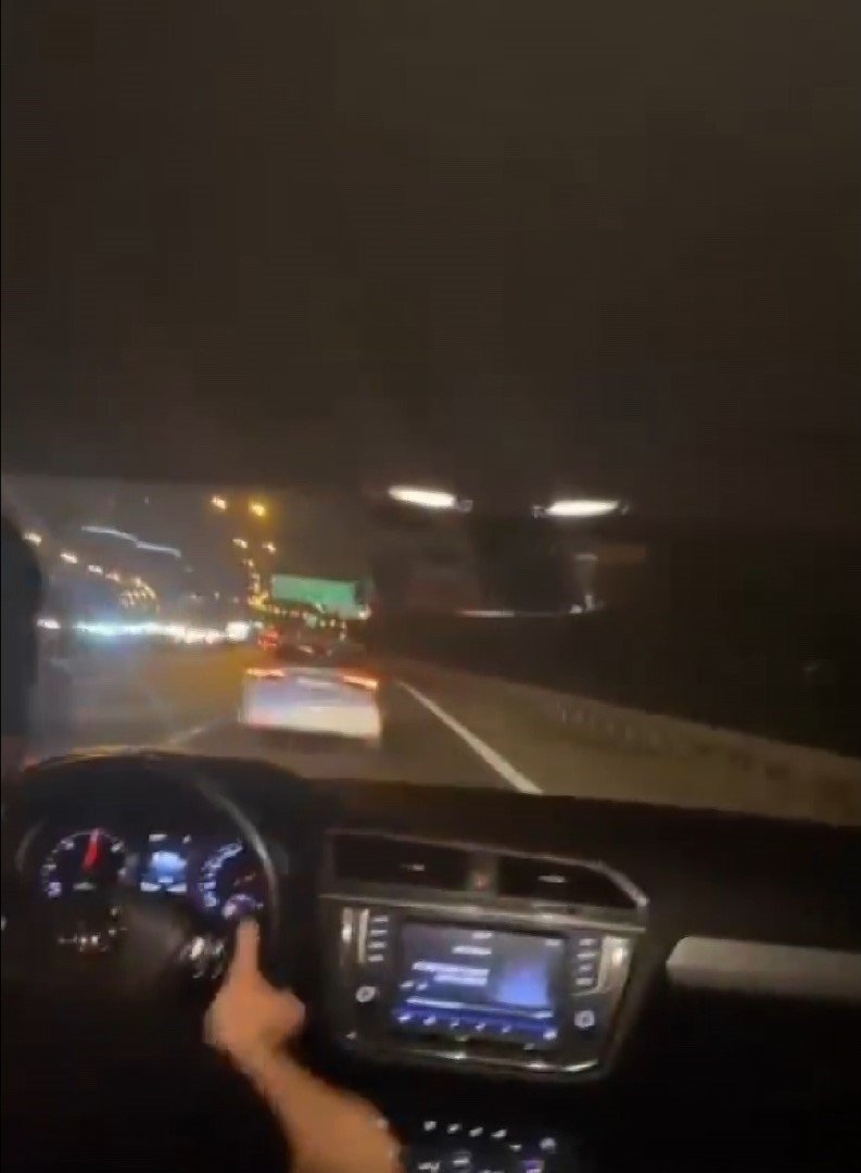 TEM’de başladığı makas terörüne E5’te devam etti