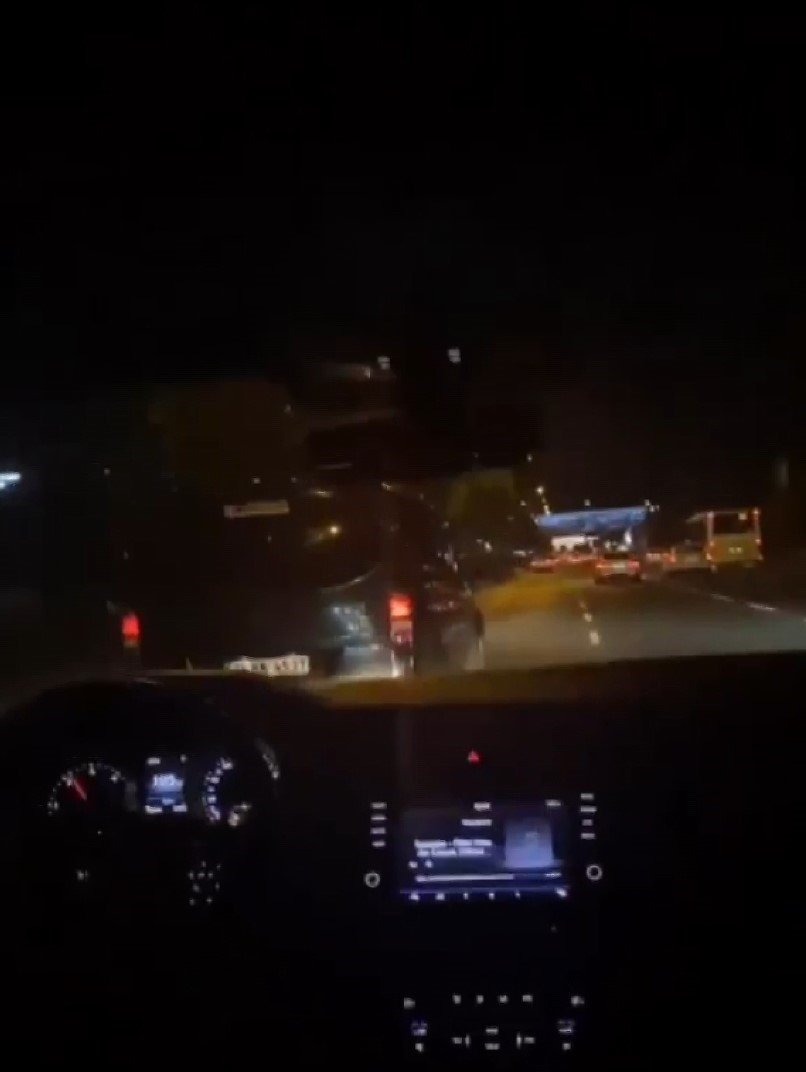 TEM’de başladığı makas terörüne E5’te devam etti