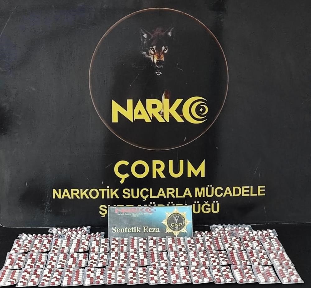 Çorum’da narkotik operasyonlarında 44 tutuklama
