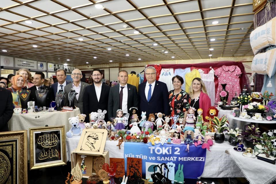 Birbirinden güzel eserler görücüye çıktı