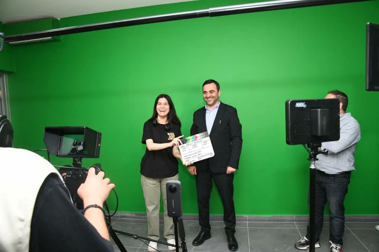 Başkan Özlü, geleceğin sinemacılarıyla bir araya geldi