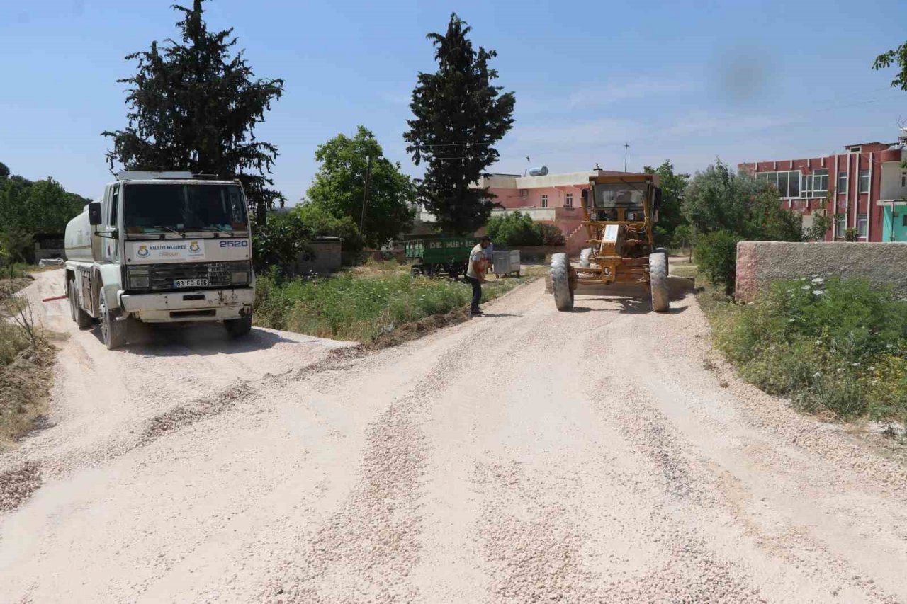 Haliliye kırsalında yeni yollar hizmete sunuluyor