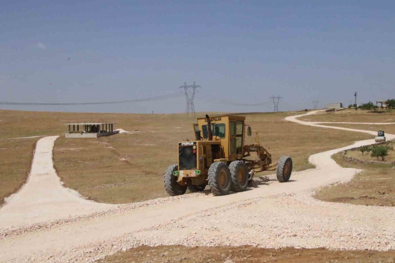 Haliliye kırsalında yeni yollar hizmete sunuluyor