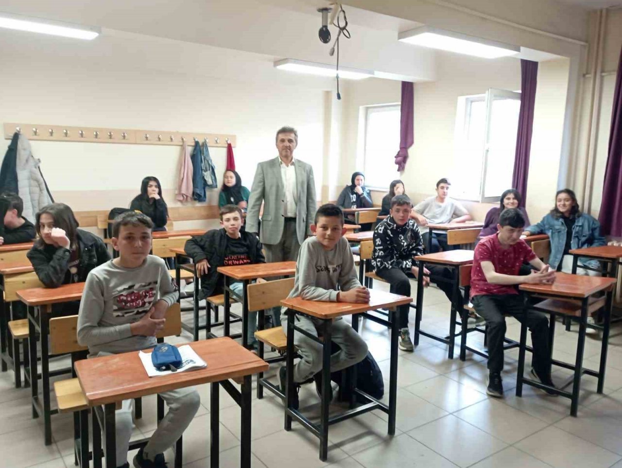 Hisarcık’ta ortaokul ve lise öğrencilerine değerler eğitimi