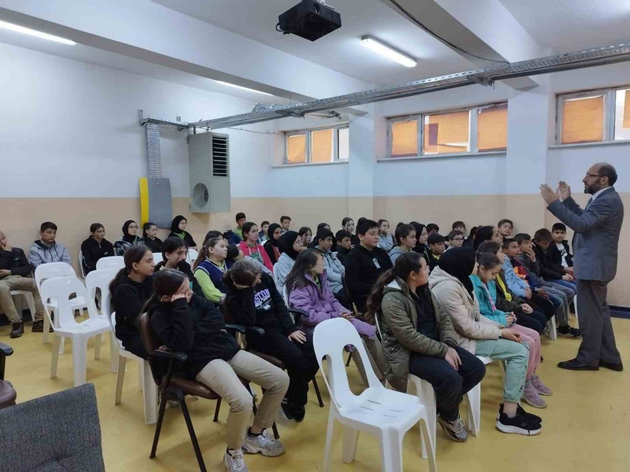 Hisarcık’ta ortaokul ve lise öğrencilerine değerler eğitimi