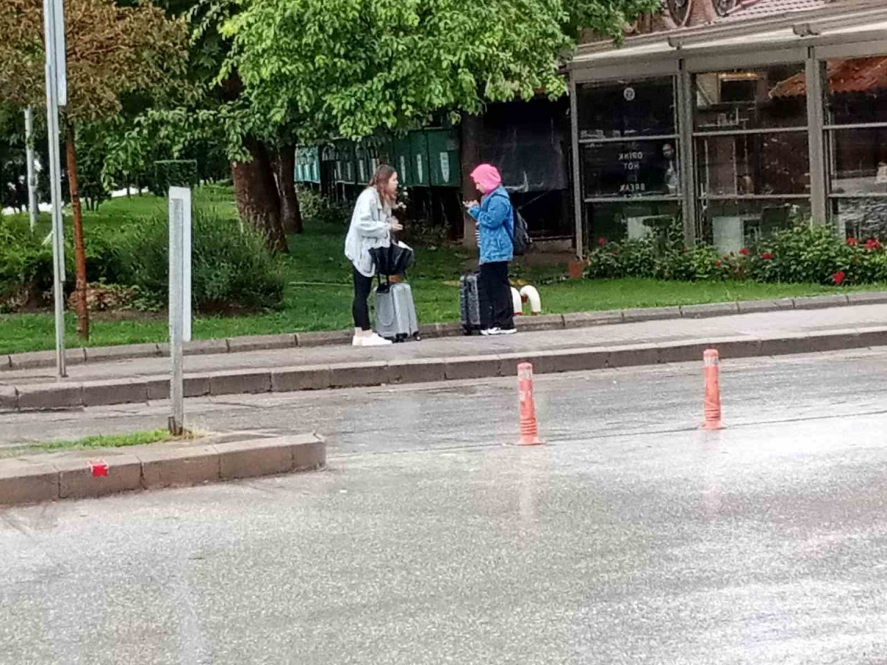 Eskişehir güne yağmurlu başladı