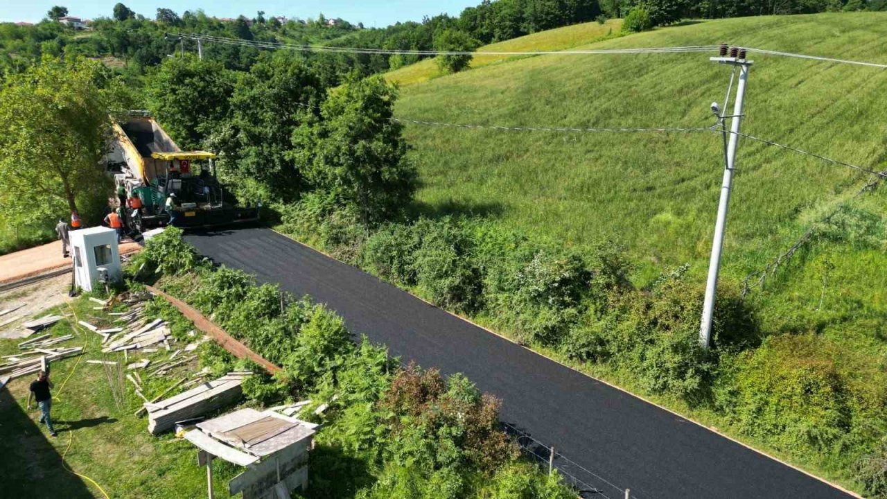 Orhaniye Mahallesindeki yollar asfalta buluştu