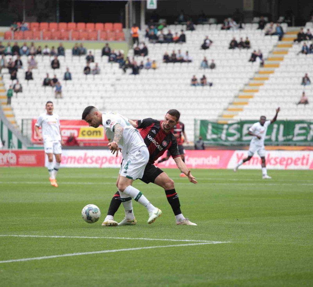 Konyaspor, Karagümrük'le puanları paylaştı: 1-1