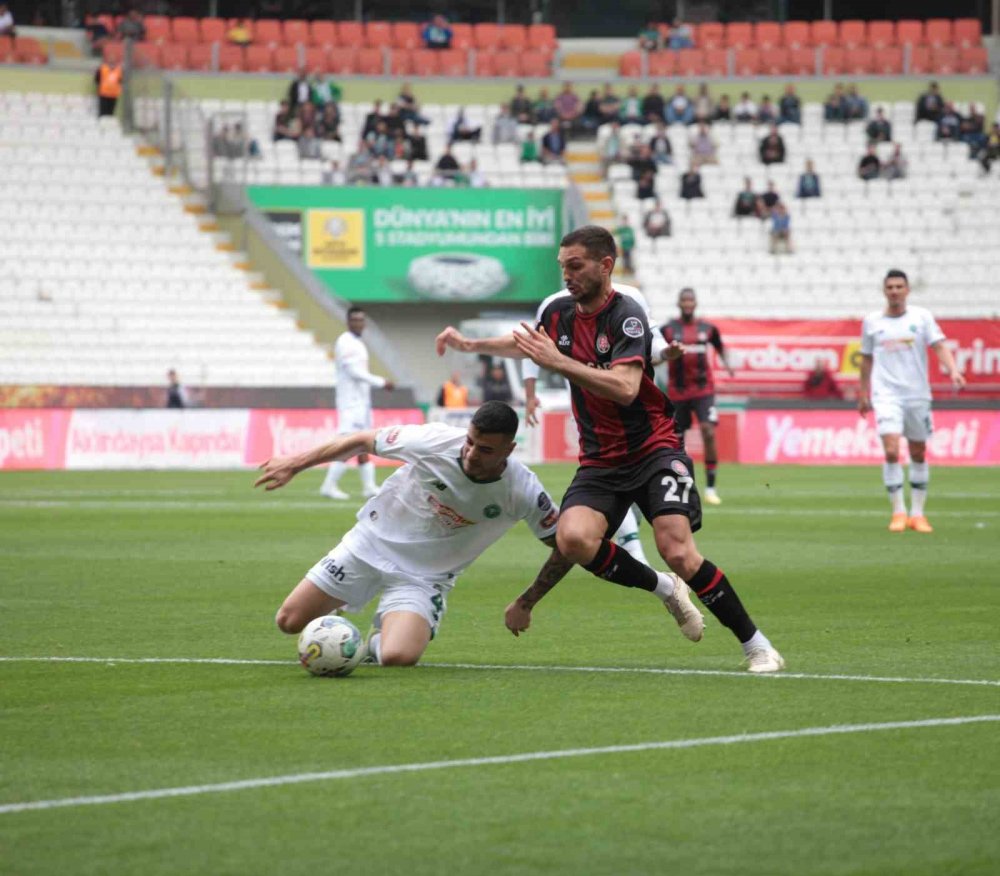 Konyaspor, Karagümrük'le puanları paylaştı: 1-1
