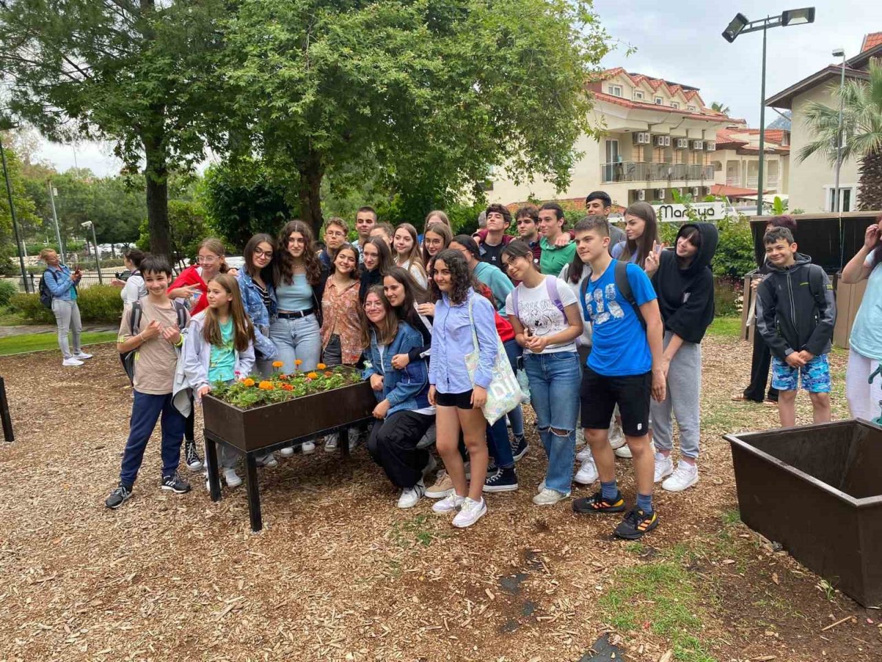 Marmaris Bilim Parkı yabancı öğrencileri ağırladı