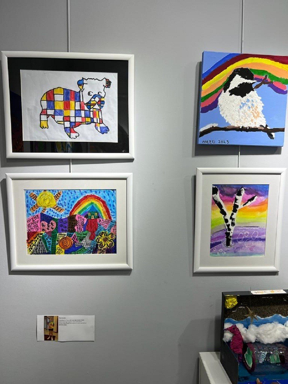 Adana’da minik öğrencilerden karma sergi