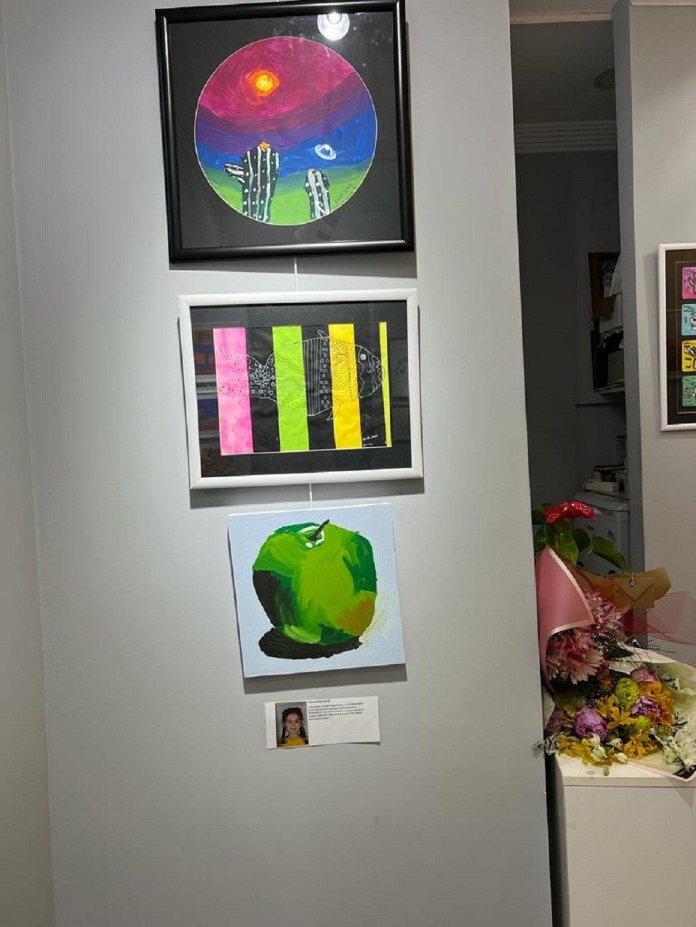 Adana’da minik öğrencilerden karma sergi