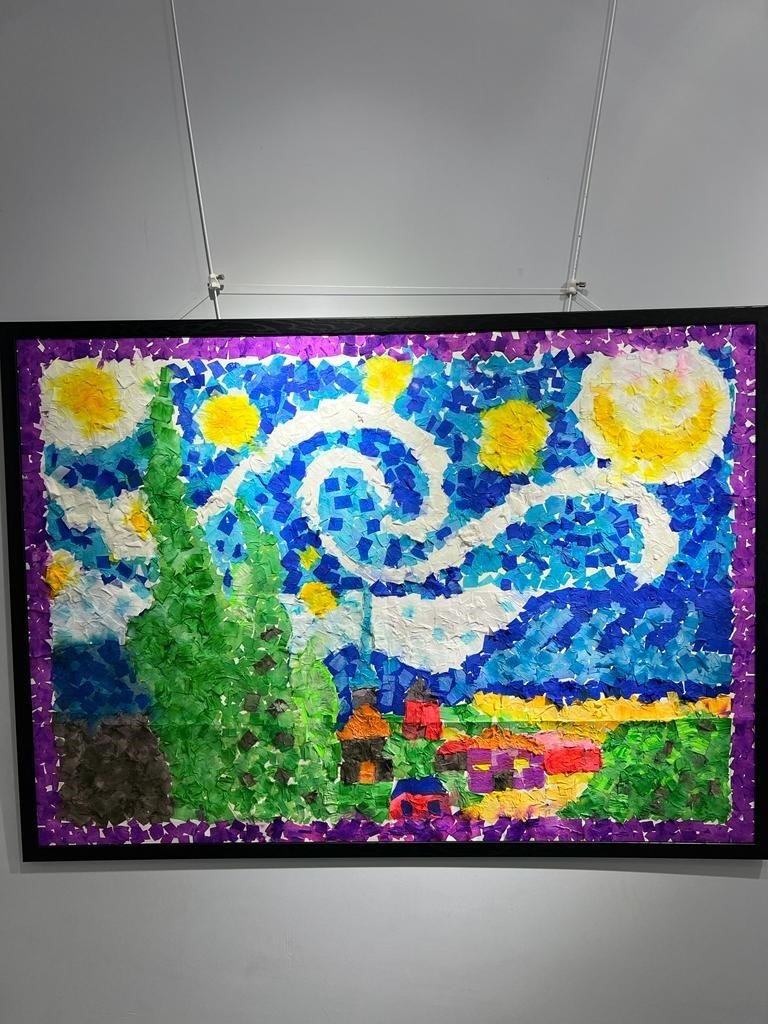 Adana’da minik öğrencilerden karma sergi