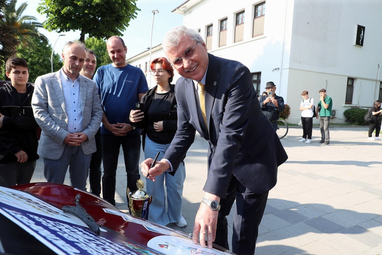 Başkan Yüce: “Bilim ve teknolojiye yönelik her bir çaba çok değerli”