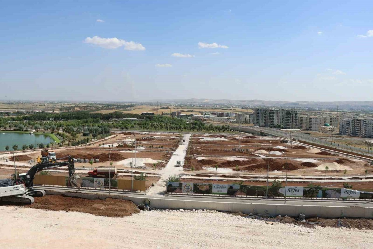 Şanlıurfa’da park çalışmaları sürüyor