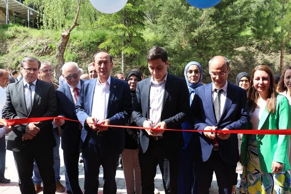 Şaphane’de açılan sergide kursiyerlerin hazırladığı ürünler sergilendi