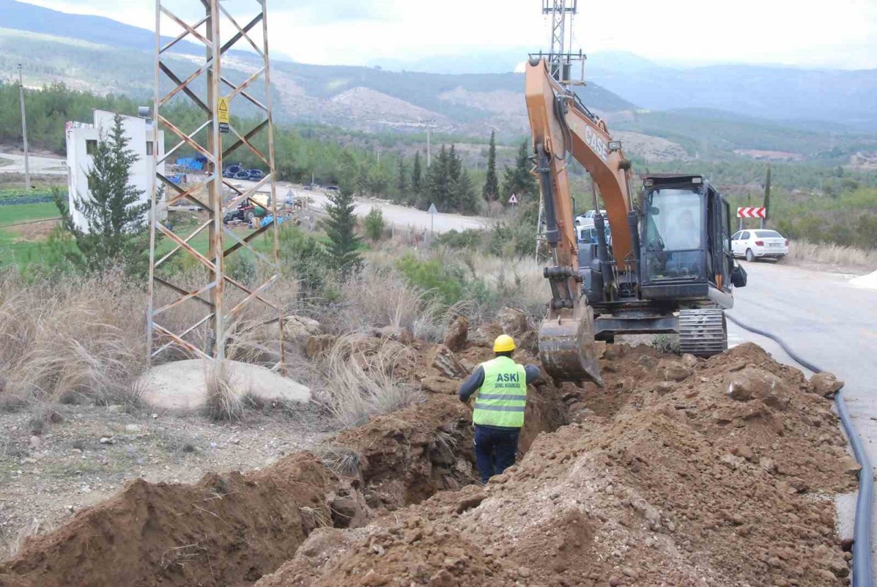 ASKİ kırsaldaki su problemini çözüyor